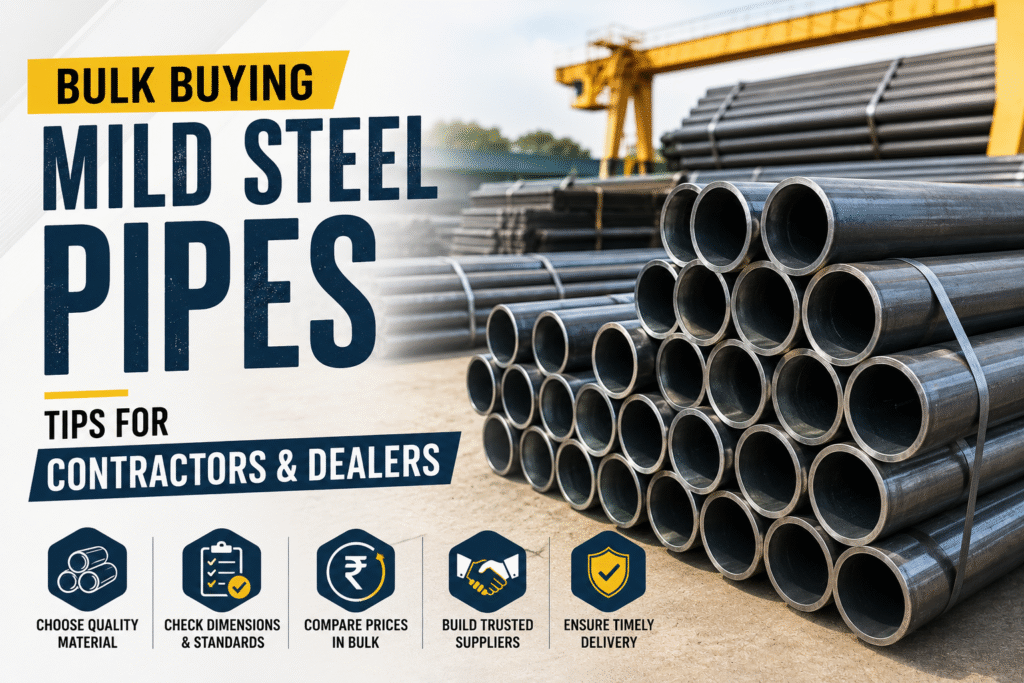 Mild Steel Pipe Suppliers